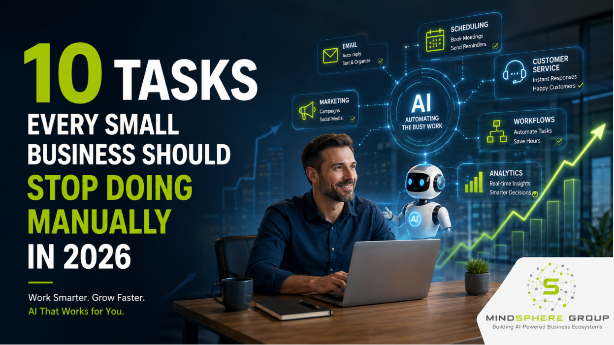 10 Tasks Every Small Business Should Stop Doing Manually in 2026